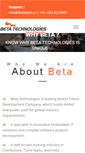 Mobile Screenshot of betatech.in